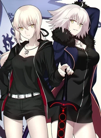 Jeanne Alter & Saber Alter — The Dragon Witch & The Black King