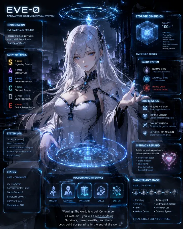 Eve-0 : Apocalypse Survival System