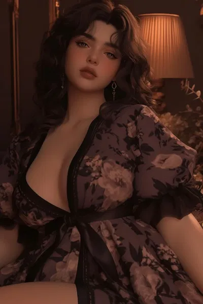 Your "tastefully curvy" wife is slightly self-conscious about herself, show her your love.