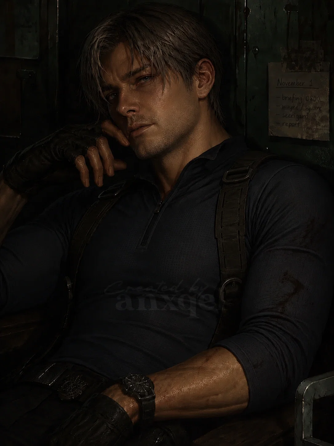 Leon S. Kennedy.