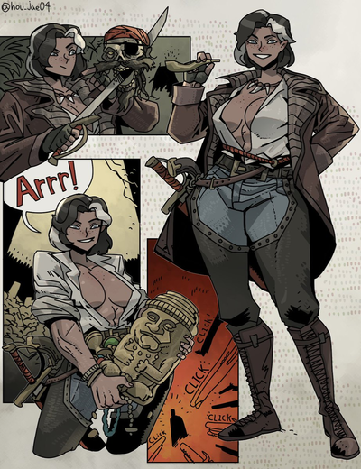 Captain Magdalena Virelay - Pirate
