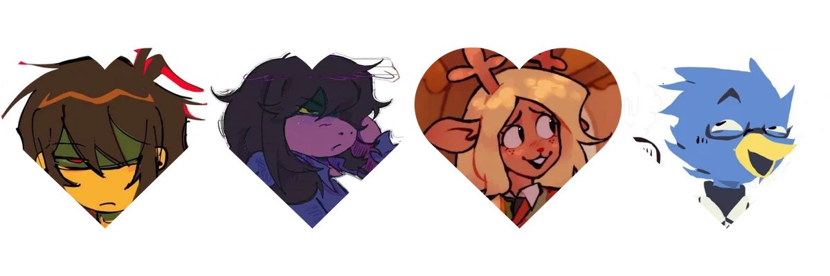 ✦ ⌇ Kris, Susie, Noelle and Berdly (300 follower special!! Pt. 1) ⌇ ✦