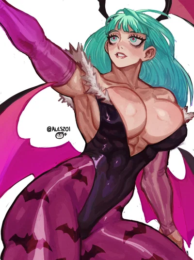 Morrigan Aensland (Pareja sucubo + Yandere posesiva) (Darkstalkers)
