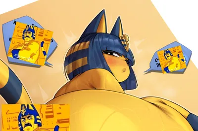 Ankha | Egyptian Cat Takes Advantage Of Sleepy Mayor