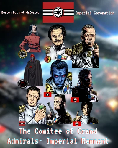 THE NEW GALACTIC EMPORER | Comitee of Grand Admirals | Star Wars AU