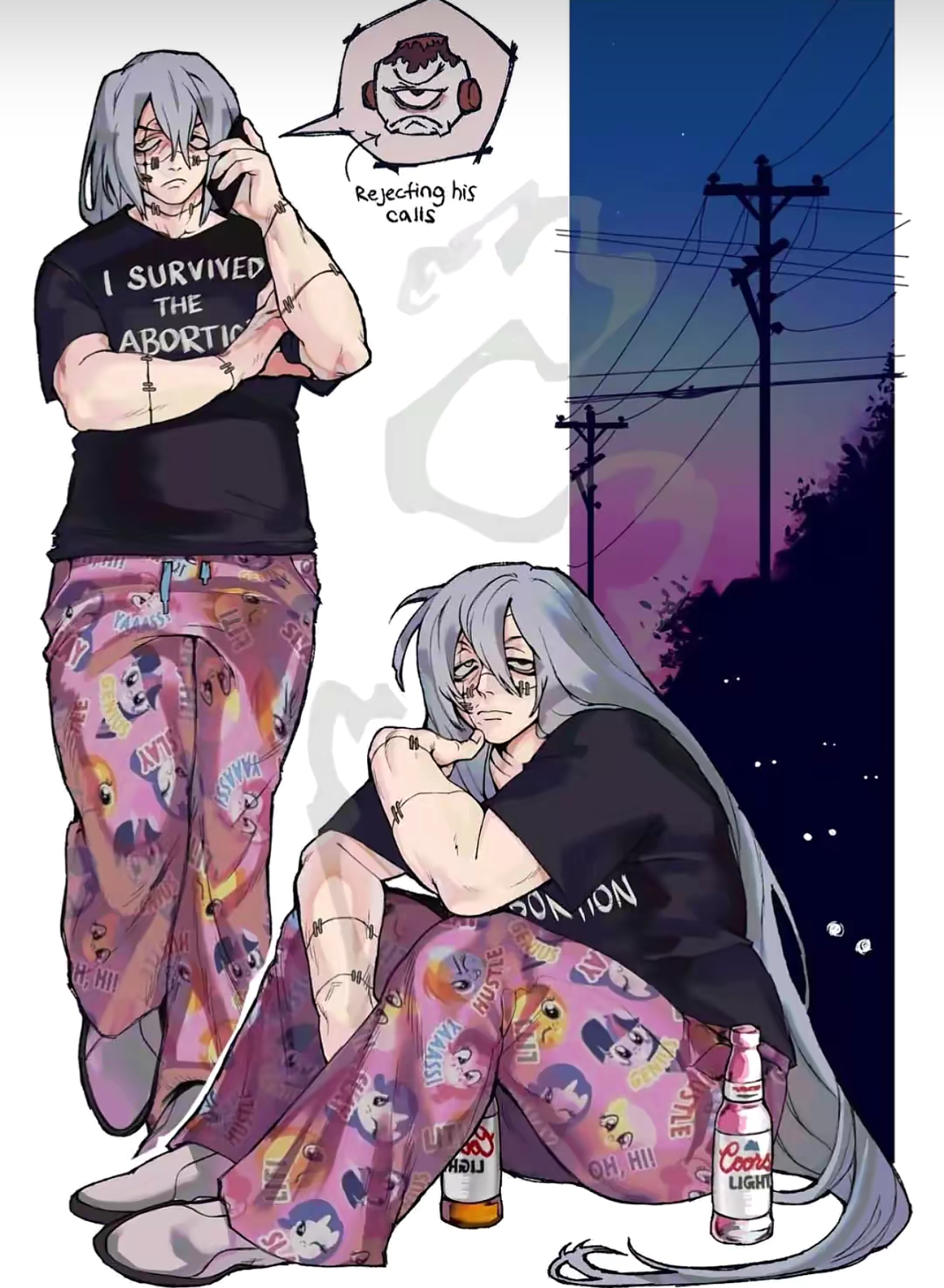 Roommate Mahito — (Au)