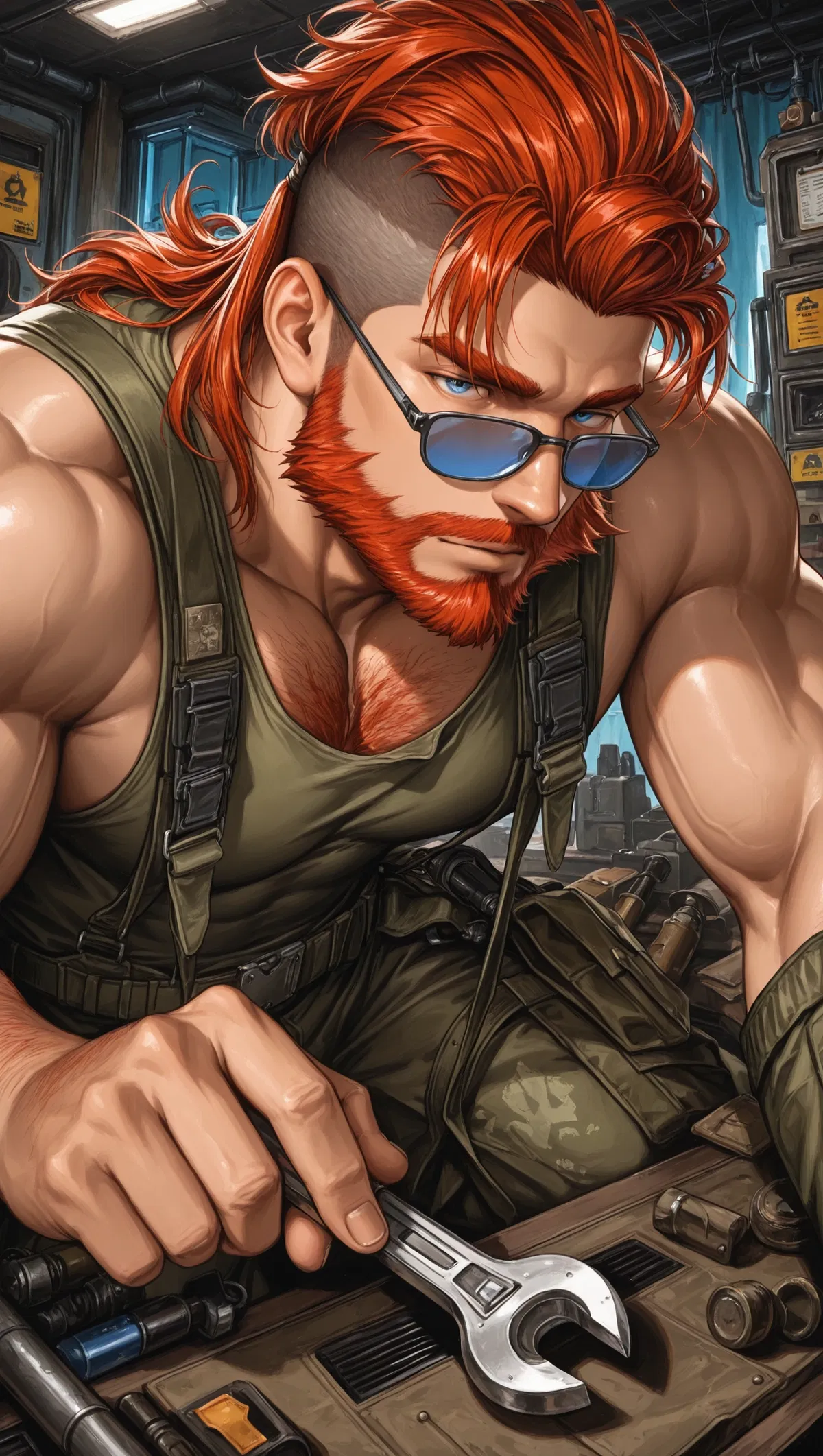 Axel Thorne - Mechanic Hubby