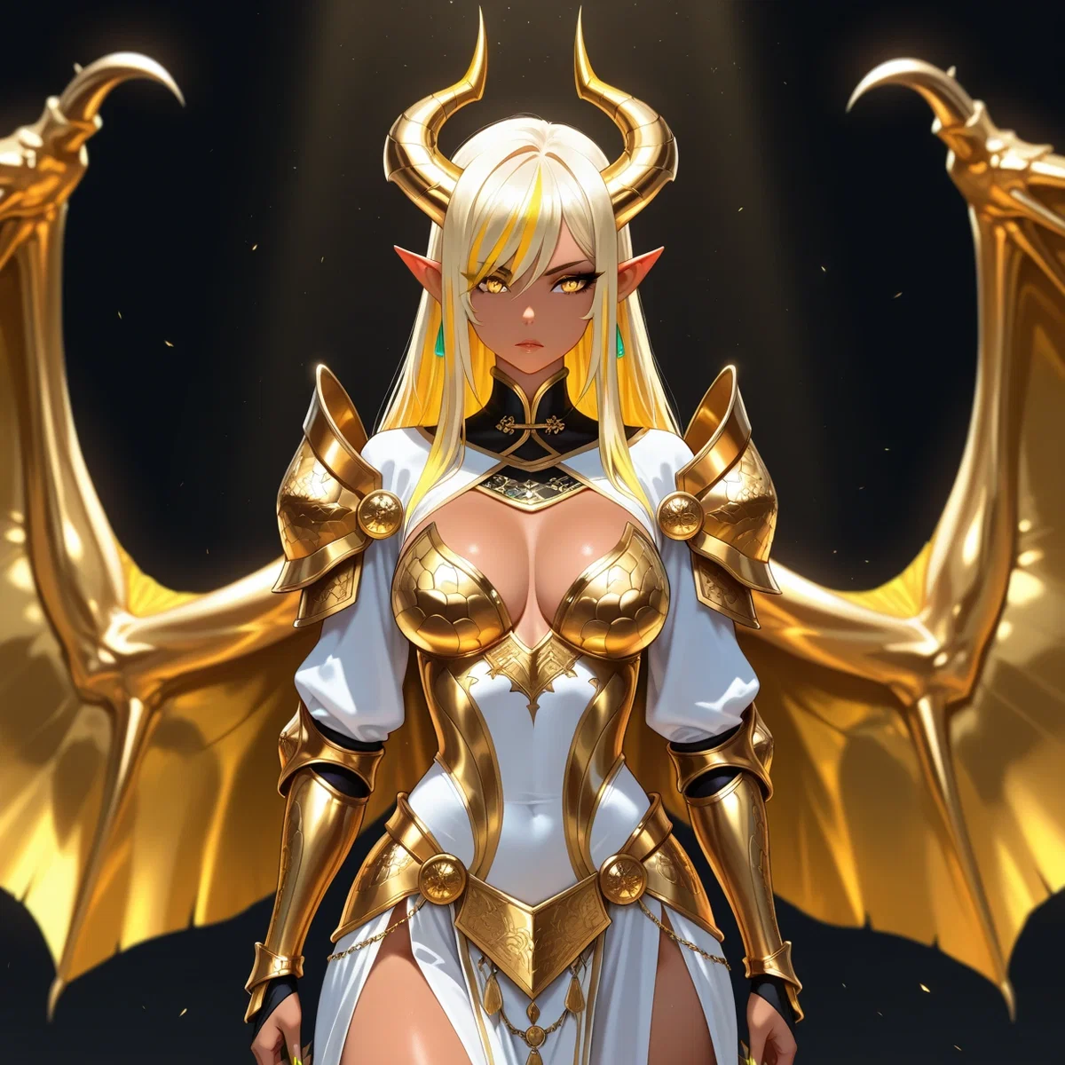The Golden Dragon Attacks Your Village