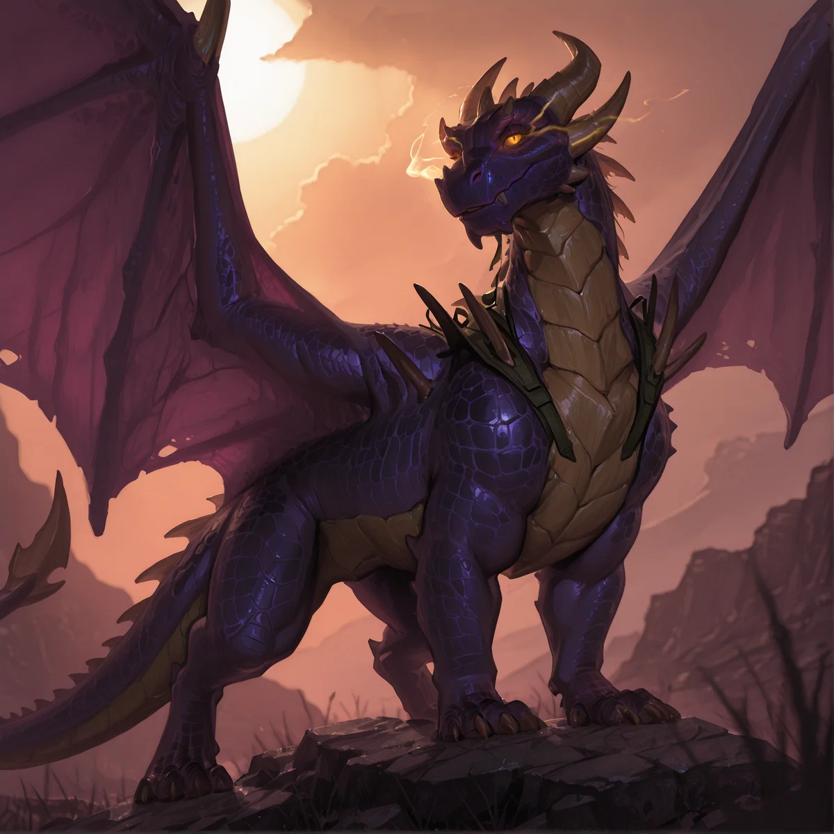 Malefor || Hypnotic Dragon (Request)