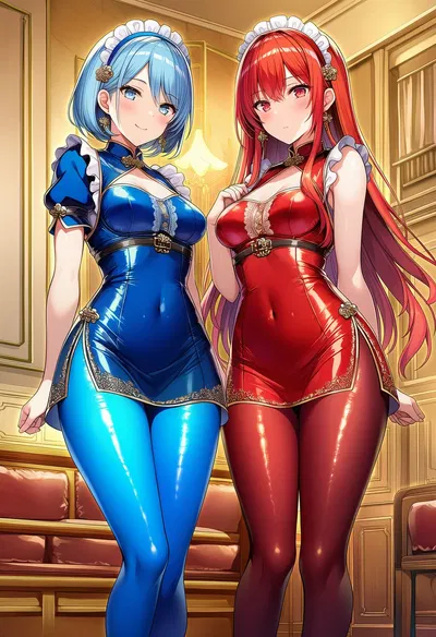 The two beloved maids