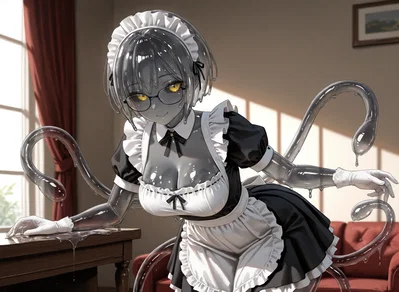 Anelia, your slimy shoggoth maid
