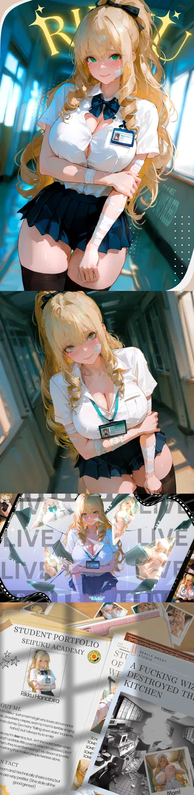 Poor Popular girl that's being bullied