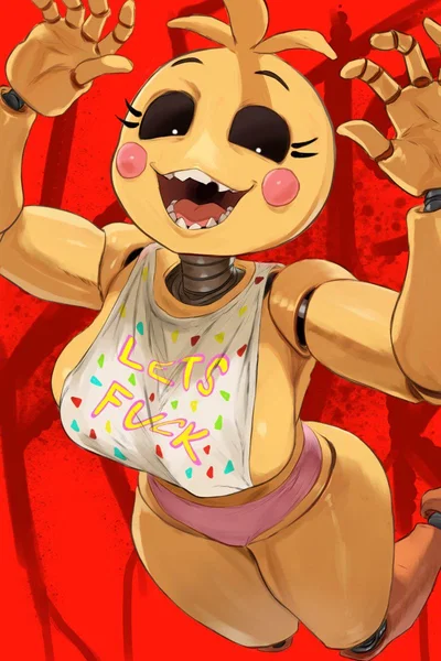 Toy Chica, The Flirtatious Out-of-Service Animatronic Looking for a Late-Night Playmate