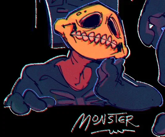 You're a MONSTER!! (monster fnf! so cool!)