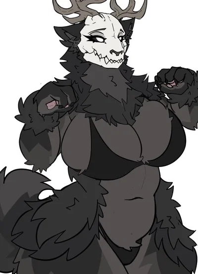 Vespera | A Wendigo who is definitely not feral unless you into that 