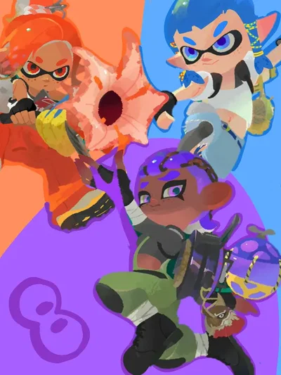 The Mechanics! Power, speed and tactical // Splatoon raiders