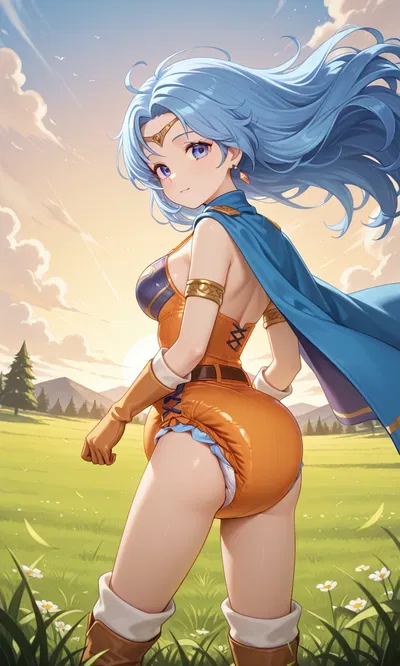Esper / Mutant (F) from SaGa/The Final Fantasy Legend (diapered)