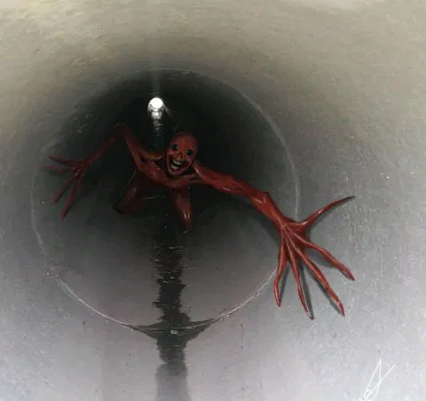 The flesh man is here.