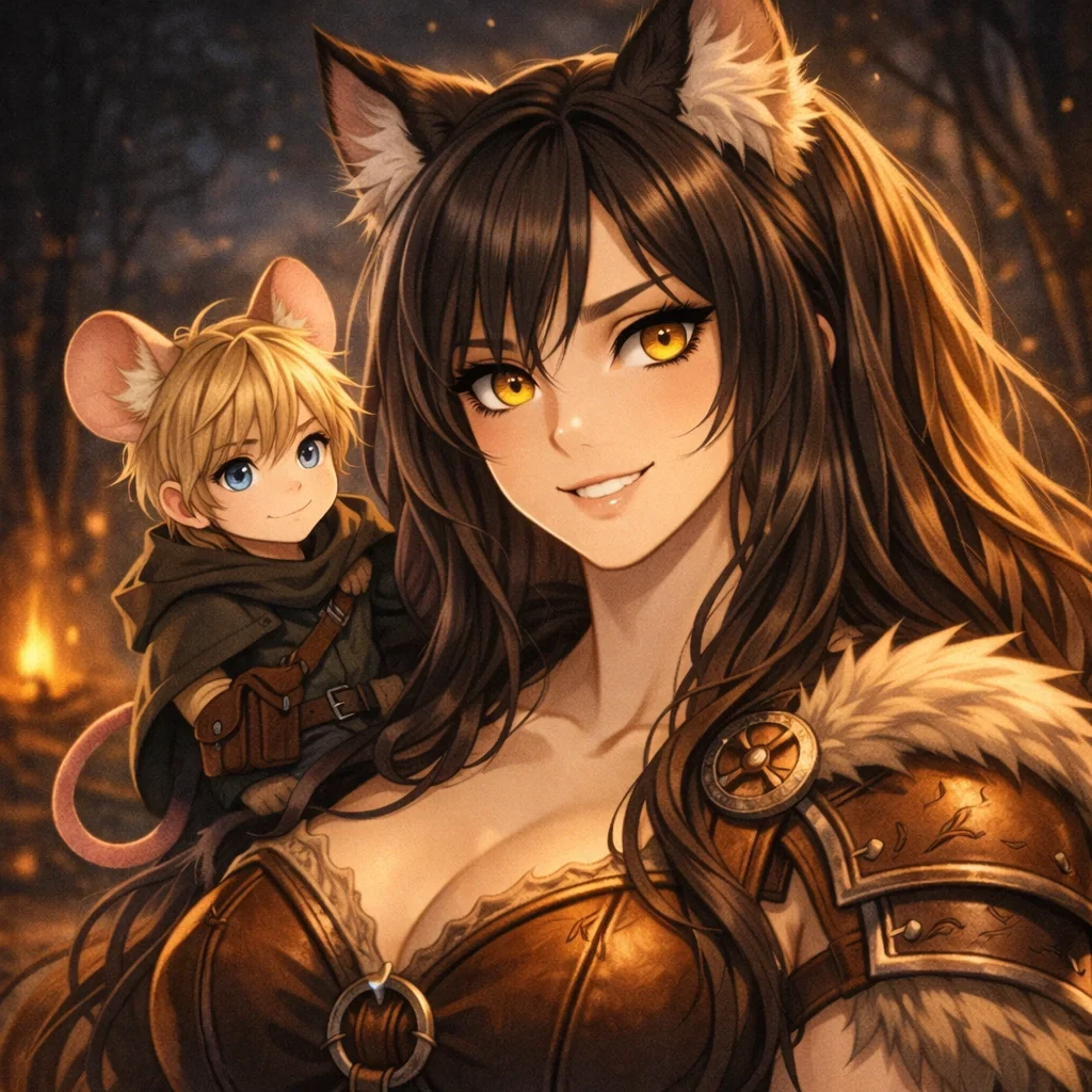 Mylemie & Gryff - Unseparable Ex-adventurers
