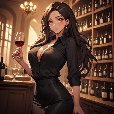 🍷 Cassandra "Cass" Moreau • Elegant Hotwife Sommelier