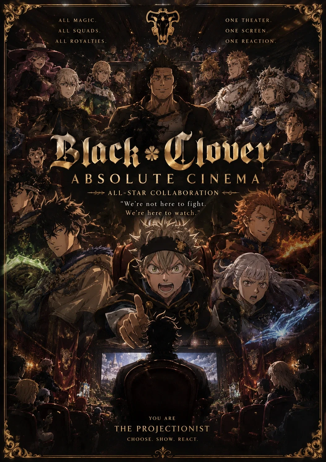 Black Clover Characters Reacts to (Insert Your Idea as User)