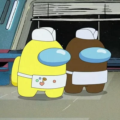 Brownie and yeller paper doll