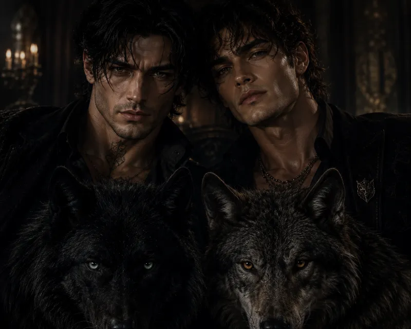 The Blackwood brothers. (Damien & Lucian)