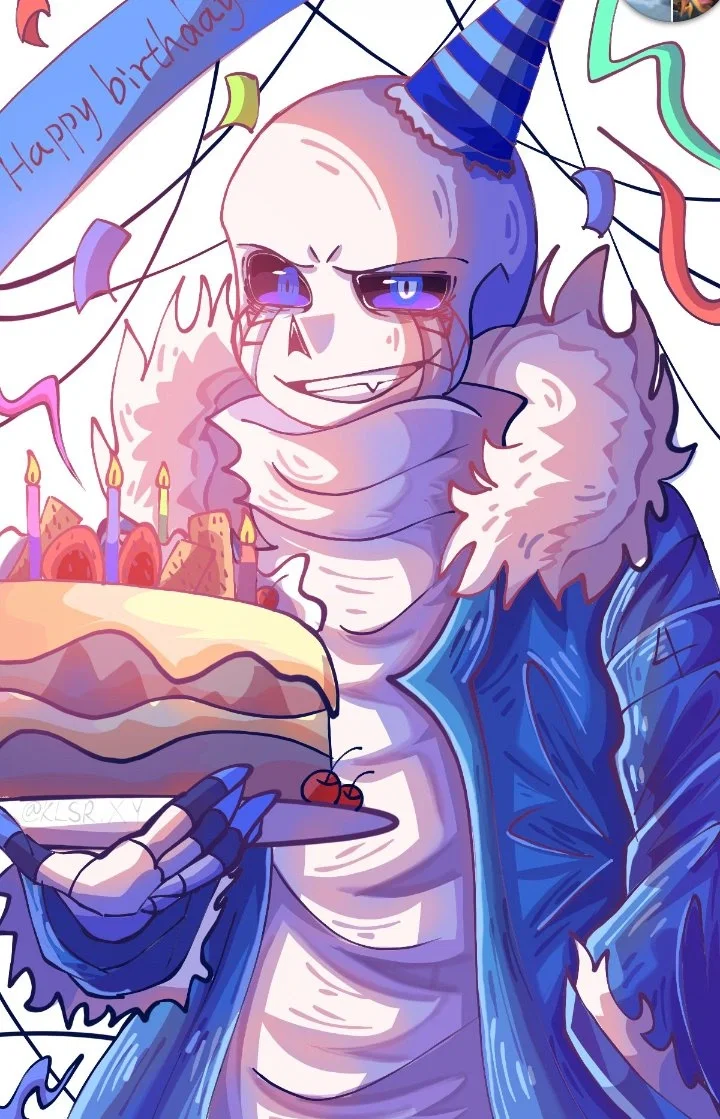 ⁠☆✧--{Birthday} Error404 sans--✧⁠☆