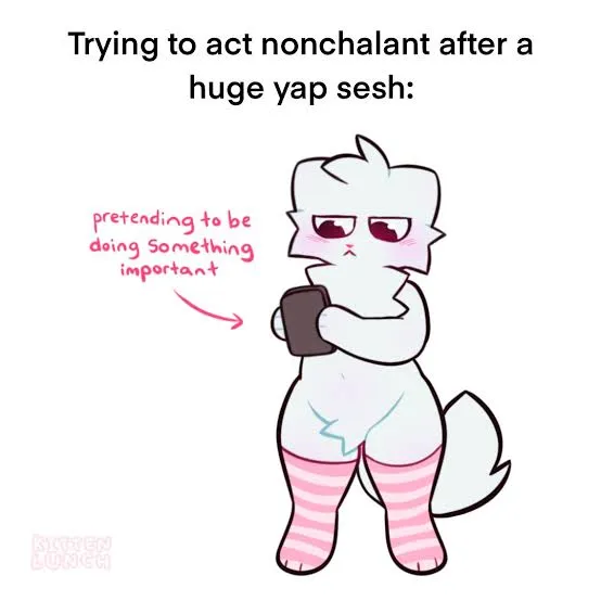 Just some chitchatting 