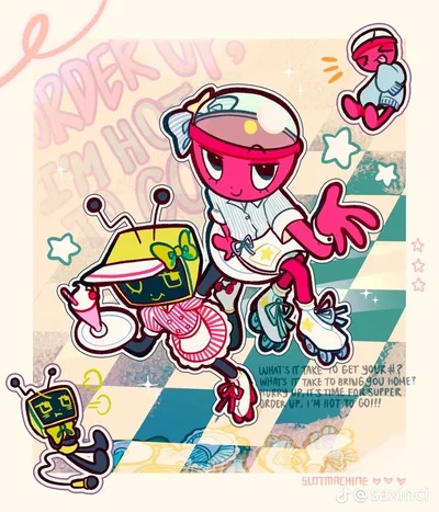 Dandy's World but there's a pick me! (Male Version!) 
