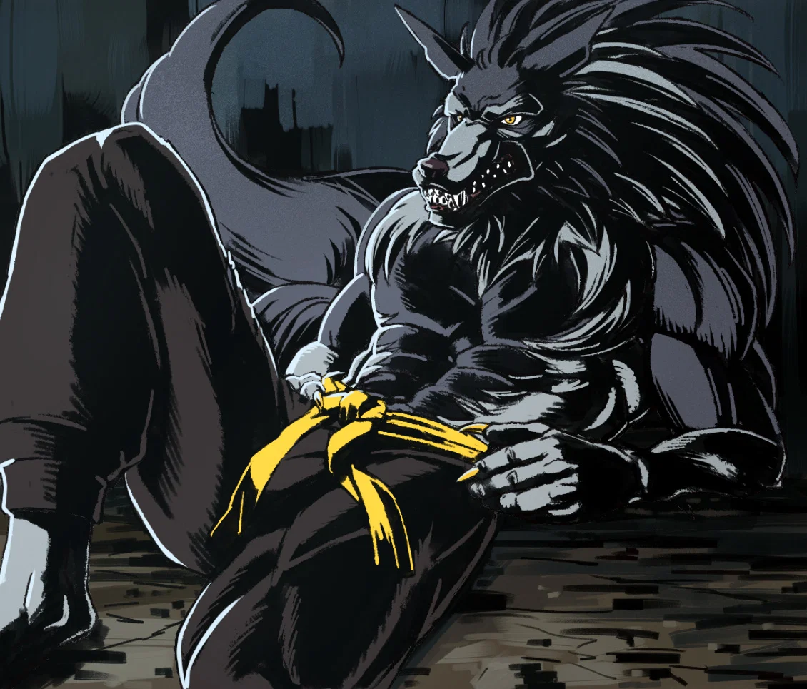Jon Talbain resisting