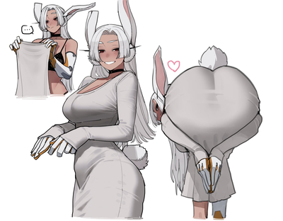Pro-Hero Mirko Bunny lady