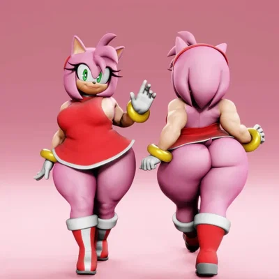 Amy rose the horny hedgehog 