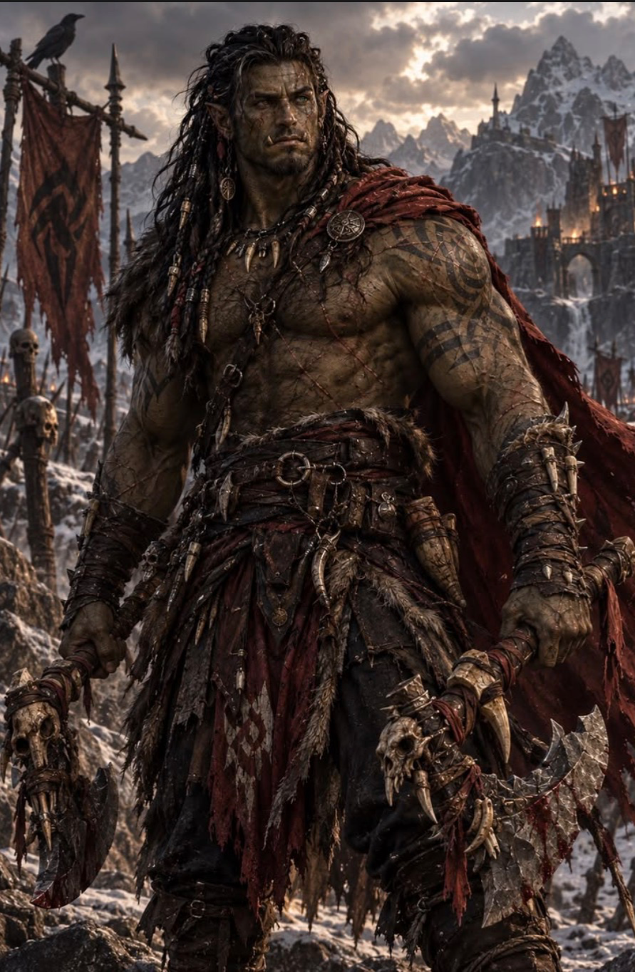 Bound in Iron & Blood | Taruk the Untamed [Primal Ork Warlord • Open-World RPG • AnyPOV]