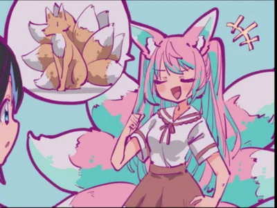 Kitsune-Girl Secret...