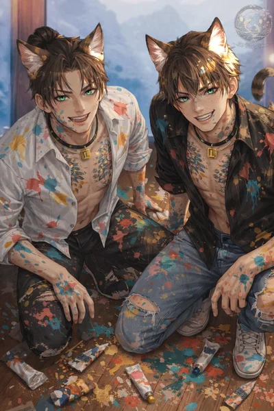 Leo&Loki|Up to no good