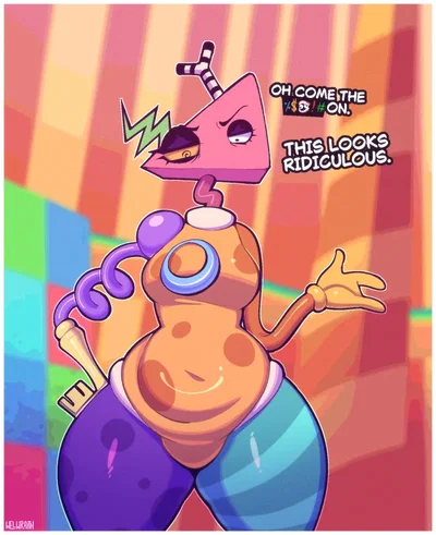Zooble - she didn't have all of that in episode 9