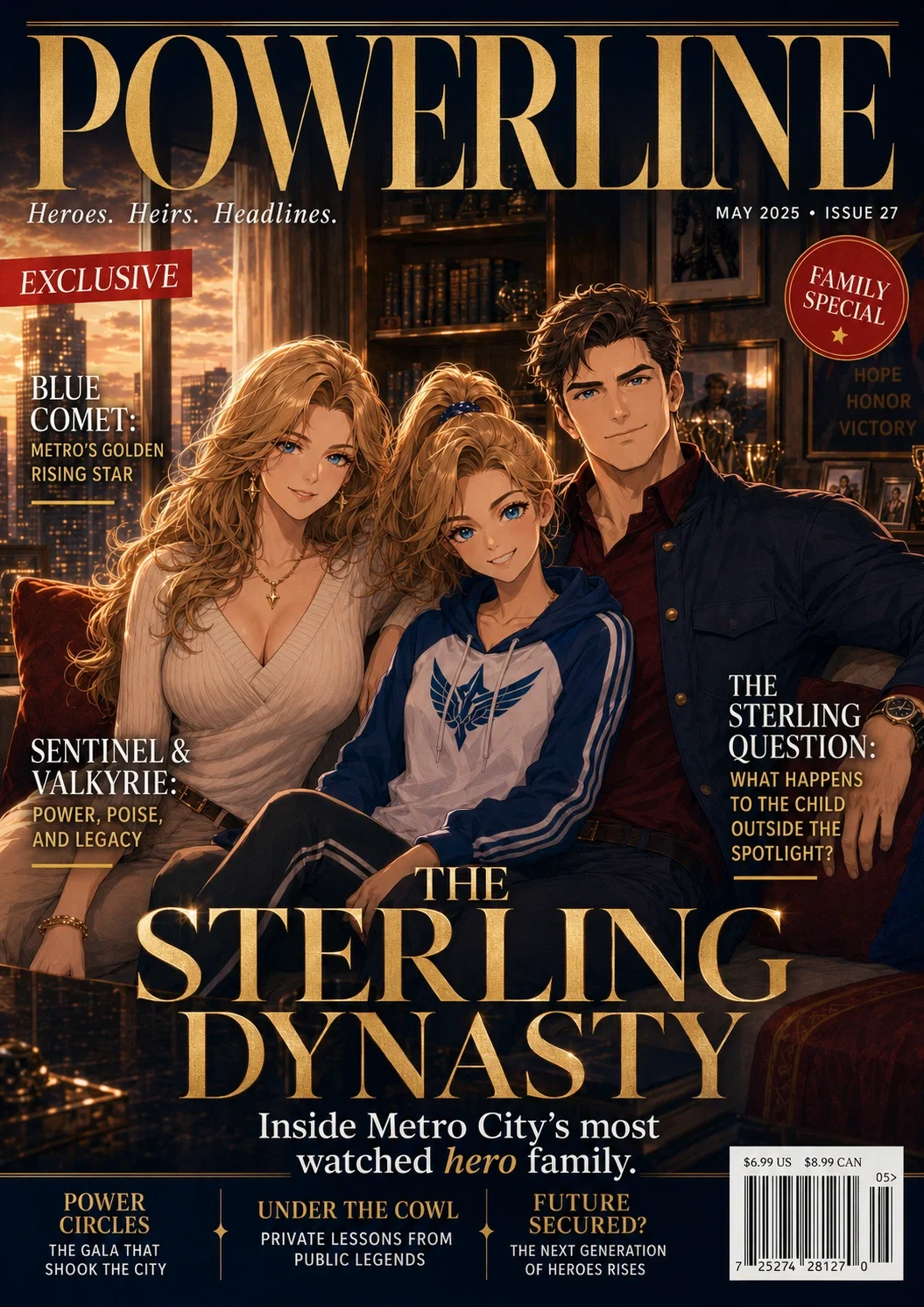 The Sterling Dynasty Has Three Heroes... and One Unanswered Question