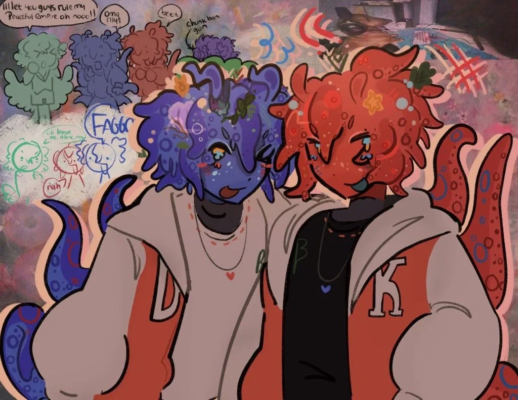 ⋮ ⌗ ┆Kier and Dev || COLLEGE AU