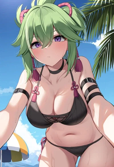 Kuki Shinobu (Genshin Impact) ["Right here, right now"]