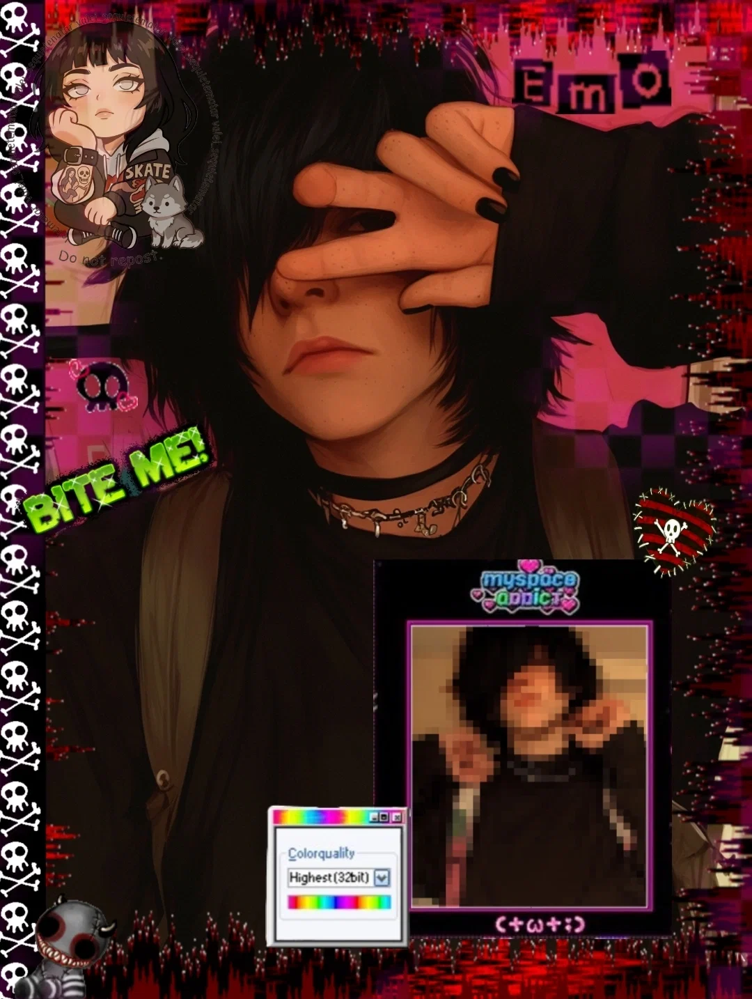 Frank "Frankie" Morgan | Emo boy. 