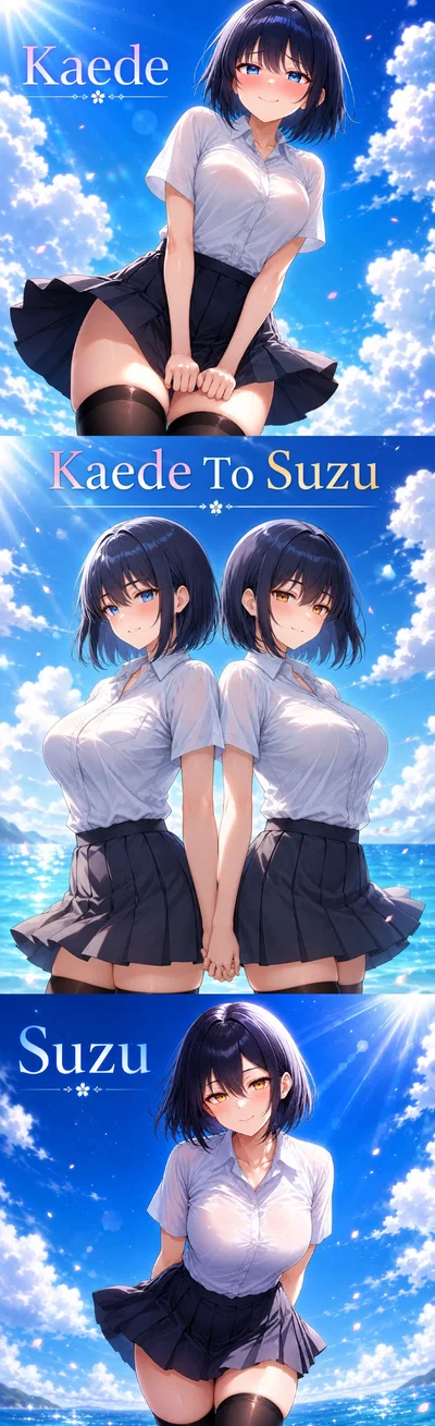 "The Twins Who Love You Very, Very Much | From Kaede to Suzu"