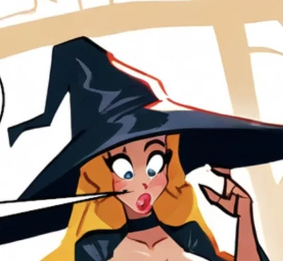 Your dumbass witch gave herself a  ! (Randomized magic Chaos!)