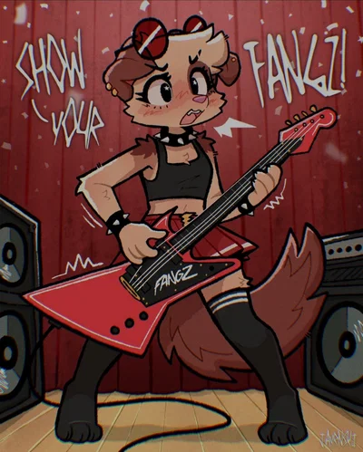 Leah the bassist