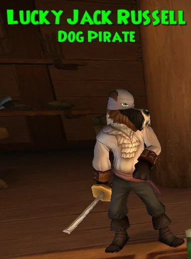 'Lucky Jack' Russell, Dog Pirate