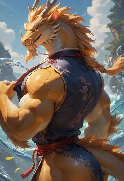 Big bottom dragon