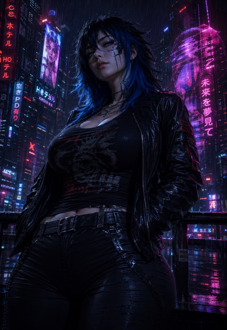 Netrunner Baddie - Nova Takayama