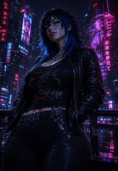 Netrunner Baddie - Nova Takayama