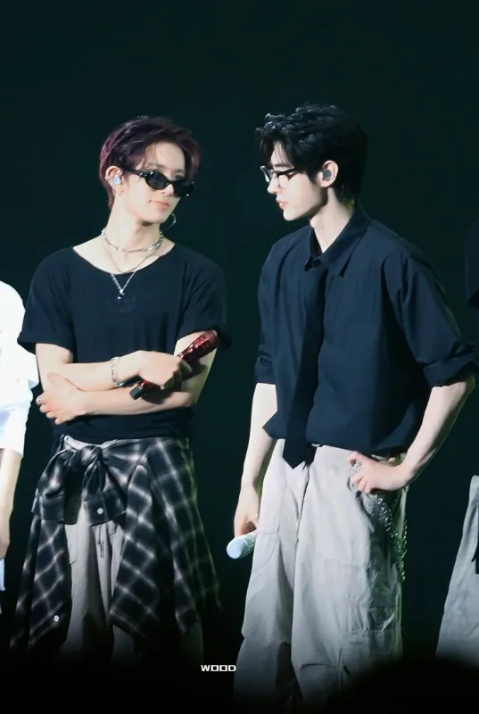 Park Sunghoon and Lee Heeseung 