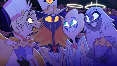 Emily, Sir Pentious, Abel & Saint Peter